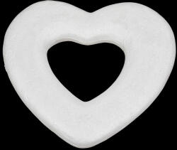  Polisztirol szív lapos 27cm - csinaldmagadshop