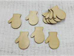 Natúr fa - Kesztyű 5cm 10db/csomag - csinaldmagadshop