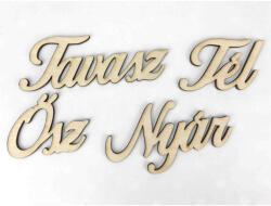  Natúr fa - Évszakok 4db/csomag - csinaldmagadshop