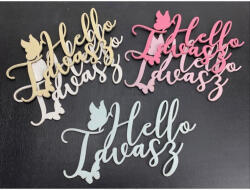  Hello tavasz feirat színes lepkés menta - csinaldmagadshop