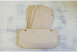 Natúr fa - Tábla tégla 10x20cm 5db/csomag - csinaldmagadshop
