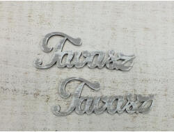 Fa "Tavasz" felirat szürke 2db/csomag - csinaldmagadshop