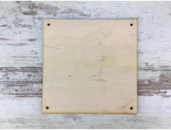  Natúr fa - Kis szalvéta méretű lap 12x12cm - csinaldmagadshop