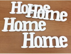  Home felirat fehér 15cm 4db/csomag - csinaldmagadshop