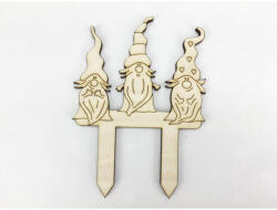 Natúr fa - Beszúrós manók 10cm - csinaldmagadshop