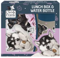 DERFORM Cleo és Frank kutyás uzsonnás doboz és kulacs szett - Nap Time (ZSBACF38) - gigajatek