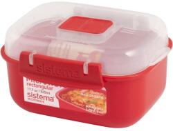 Sistema 1119 Műanyag ételtároló 0, 52L - Piros (1119) (1119)