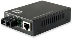 LevelOne LevelOne GVT-2002 hálózati média konverter 1000 Mbit/s 1310 nm Single-mode Fekete (GVT-2002) (GVT-2002)