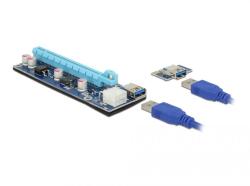 Delock PCI Express x1 > PCI Express x16 adapterkártya (41426) (delock41426) (delock41426)