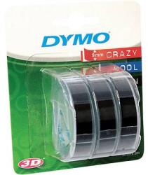 DYMO Feliratozó szalag 3 részes készlet DYMO S0847730 Szalagszín: Fekete Szövegszín: Fehér 9 mm 3 m (S0847730) (S0847730)