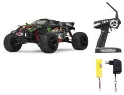 Jamara Toys Veloce Távirányítós Monster truck autó LED fénnyel 1: 10 - Zöld (053370) (053370)
