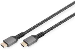 ASSMANN DB-330200 HDMI 2.1 - HDMI 2.1 Kábel 2m - Fekete (DB-330200-020-S) (DB-330200-020-S)