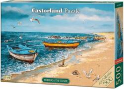 Castorland Пъзел Castorland от 500 части - Утро на плажа (B-53919)