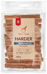 Maced Super Premium Harder Fasii cu carne de vita pentru caini 500g