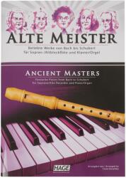 MS Ancient masters for soprano/alto recorder and piano/organ