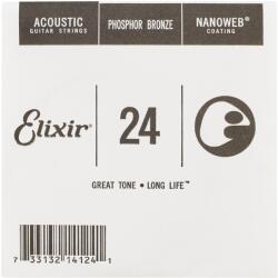 Elixir Nanoweb Phosphor Bronze Single . 024