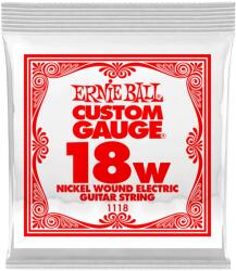 Ernie Ball 1118 Nickel Wound Single . 018