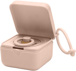 BIBS cumitartó doboz púderrózsaszín - babamarket