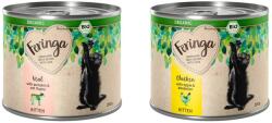 Feringa 24x200g Feringa Bio Menü Kitten nedves kölyökmacskaeledel Vegyes csomag (2 változattal)