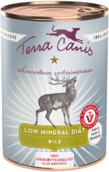 Terra Canis 12x400g Terra Canis Alimentum Veterinarium Low Mineral Diet vad nedves kutyatáp