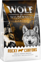 Wolf of Wilderness 5x1kg Wolf of Wilderness Monoprotein "Rocky Canyons" marha száraz kutyatáp