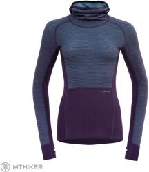 Devold Tuvegga Merino Hoodie női kifordítható póló, lila (L)