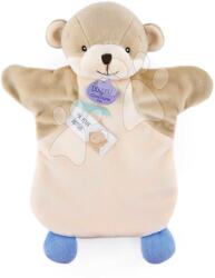 Doudou Vidră de pluș pentru teatru de păpuși Otter Green Hand Puppet Doudou et Compagnie maro 25 cm de la 0 luni (DC4014)