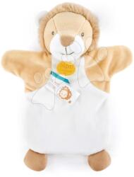 Doudou Leu de pluș pentru teatru de păpuși Lion Hand Puppet Doudou et Compagnie maro 25 cm de la 0 luni (DC4010)