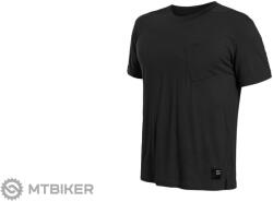 Sensor Érzékelő MERINO AIR utazó póló, fekete (XXL)