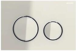Geberit Sigma21 - Clapetă acționare spălare, crom / gri nisipiu 115.884. JL. 1 (115.884.JL.1)
