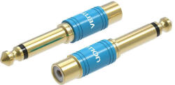 Vention Adapter Audio 6.35mm male to RCA female Vention VDD-C03 blue (VDD-C03) (VDD-C03)