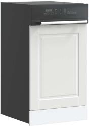 vidaXL mosogatógép panel "Porto" Fehér 45x1, 5x67 cm Mérnöki fa (854127)