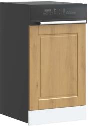 vidaXL mosogatógép panel "Porto" Artisan Oak Mérnöki faanyagok (854136)