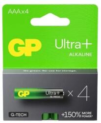 GP Batteries Baterie AAA (R3) Alcalina Ultraplus, GP, 4 Bucati (GP24AUP-PGB4)