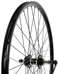 Malvestiti Velogo-Malvestiti Disc 26-os (559x25 mm) MTB hátsó kerék, tárcsafékes, ipari csapágyas, menetes racsnihoz, gyorszáras tengellyel, fekete