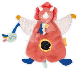 Doudou et Compagnie Plüss dínó kesztyűbáb Dino Lou Hand Puppet Doudou et Compagnie piros 25 cm 0 hó-tól (DC3947)