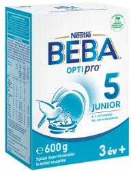 BEBA Optipro 5 Junior tejalapú italpor vitaminokkal és ásványi anyagokkal 3 év+ 600 g
