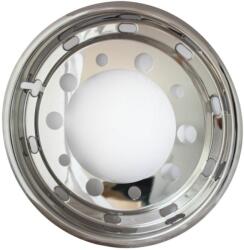 TruckKing Capac pentru janta fata 22, 5 x 11.75, ET120, otel inoxidabil, montat cu surub, 10 gauri, PCD 335mm (1652SF4222-LS)