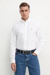 Ralph Lauren pamut ing férfi, legombolt galléros, fehér, regular, 710792041 - fehér S