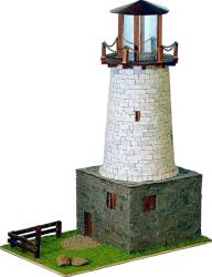 DOMUS Model asamblat Domus Kits - Far 1, Model cărămizi reale (40301)