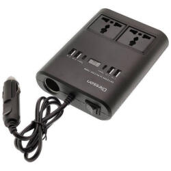 Autolife Feszültség átalakító inverter 12V és 24V-ról 230V-ra 150 Watt + USB Autolife 13276