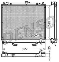 DENSO Radiator, racire motor DENSO DRM45015