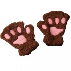 HARAHU PA-21323 ujjatlan kesztyű - Barna1 KP21323