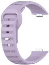 BSTRAP Silicone szíj Huawei Watch Fit 3, purple