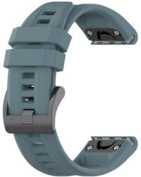 BSTRAP Silicone Carson szíj Garmin Fenix 5x / 5x Plus / 6x / 6x Pro / 7x / 8 51mm, blue