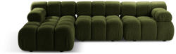 Micadoni Coltar modular Bellis cu 3 module si tapiterie boucle, verde (MIC_SET5L_213_F1_BELLIS5)