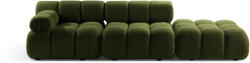 Micadoni Canapea modulara Bellis cu 3 module si tapiterie boucle, verde (MIC_SET3L_213_F1_BELLIS5) Canapea