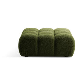 Micadoni Puf Bellis cu tapiterie boucle, verde (MIC_POUF_213_F1_BELLIS5)
