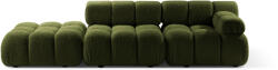 Micadoni Canapea modulara Bellis cu 3 module si tapiterie boucle, verde (MIC_SET3R_213_F1_BELLIS5) Canapea