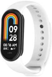 BSTRAP Silicone szíj Xiaomi Smart Band 8 / 9, white